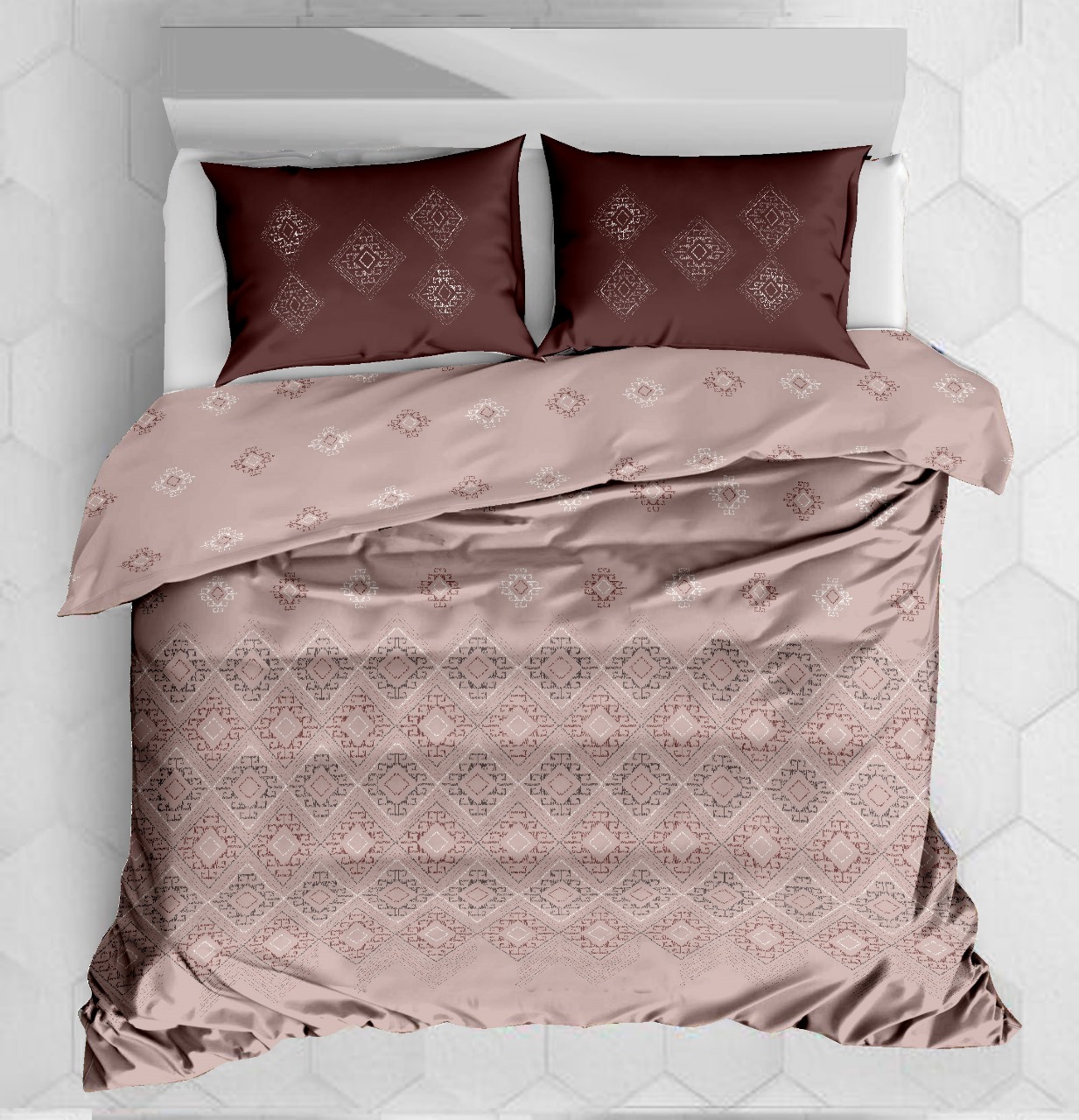 SATIN COMBED BEDSHEET