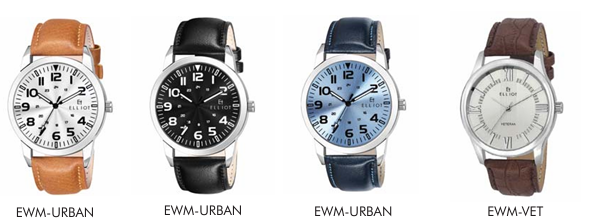 EWM-URBAN White Dial Tan Strap