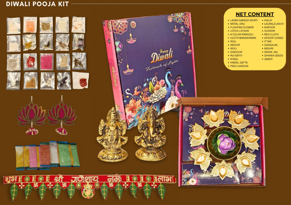 Diwali Pooja Kit – Complete Festive Gift Box
