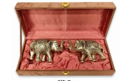 Decorative Elephant Gift Box (Set of 2)