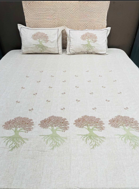 Tree of Life Print Bedsheet Set